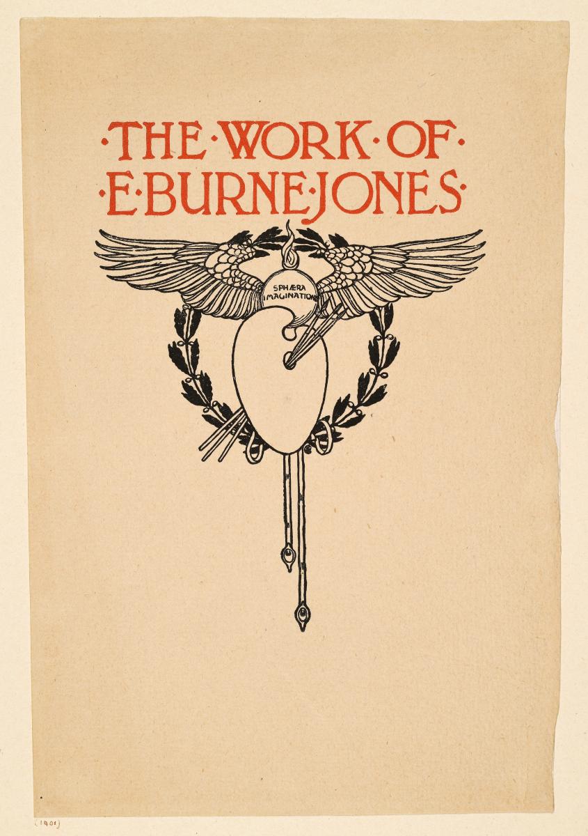 Umschlag zu The Work of Edward Burne Jones