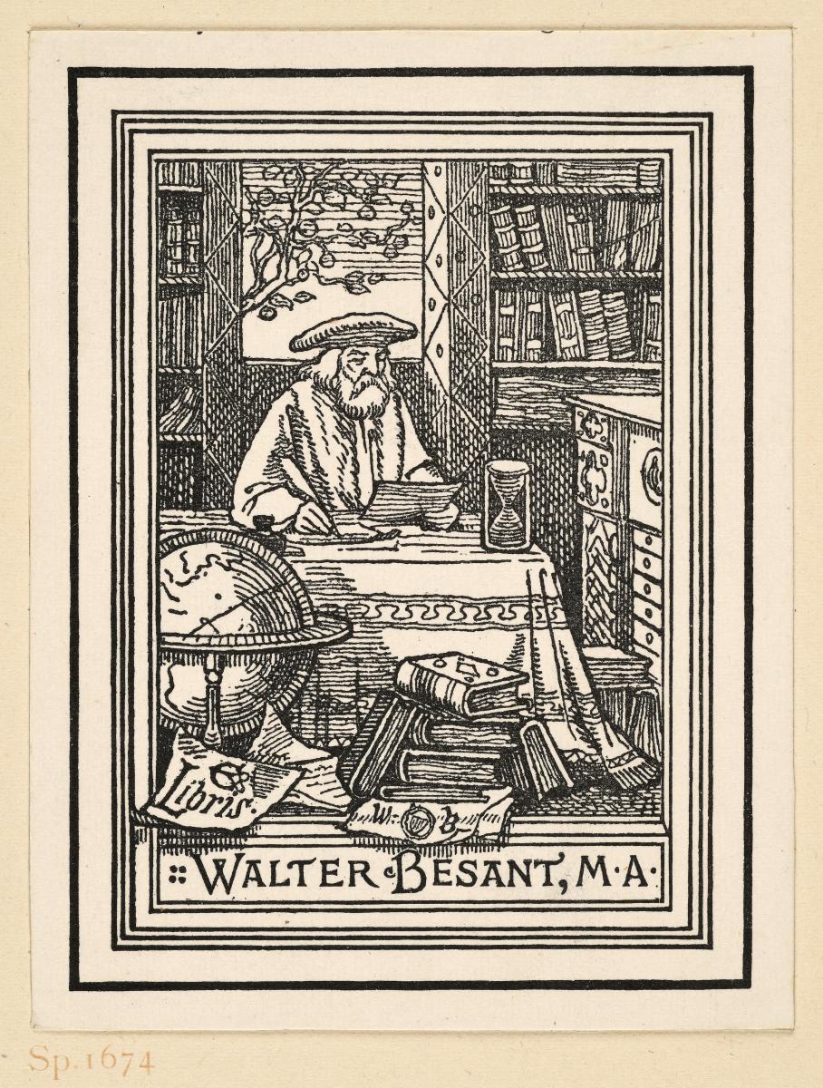 Exlibris Walter Besant