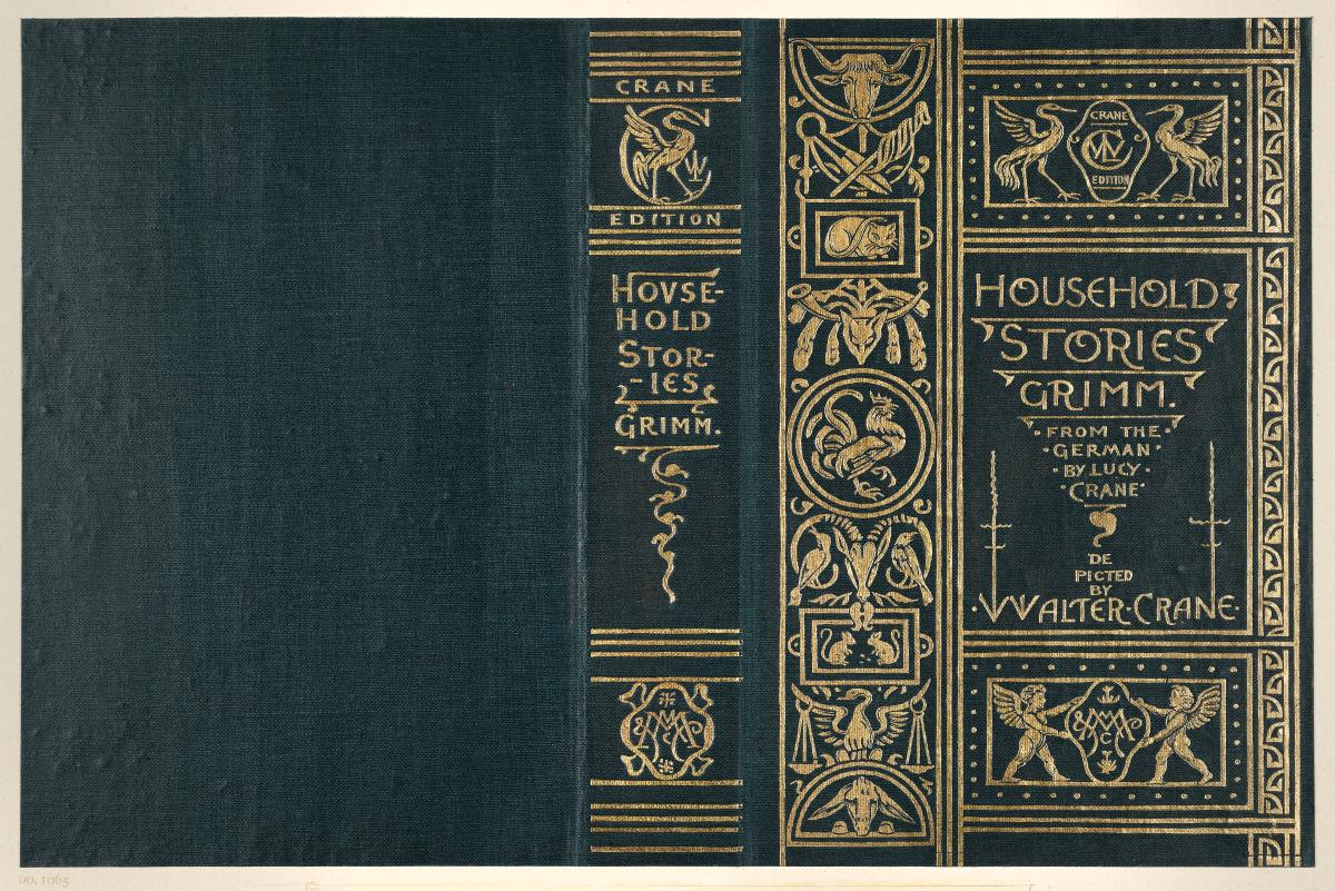 Einband zu Household Stories from the Collection of the Brothers Grimm