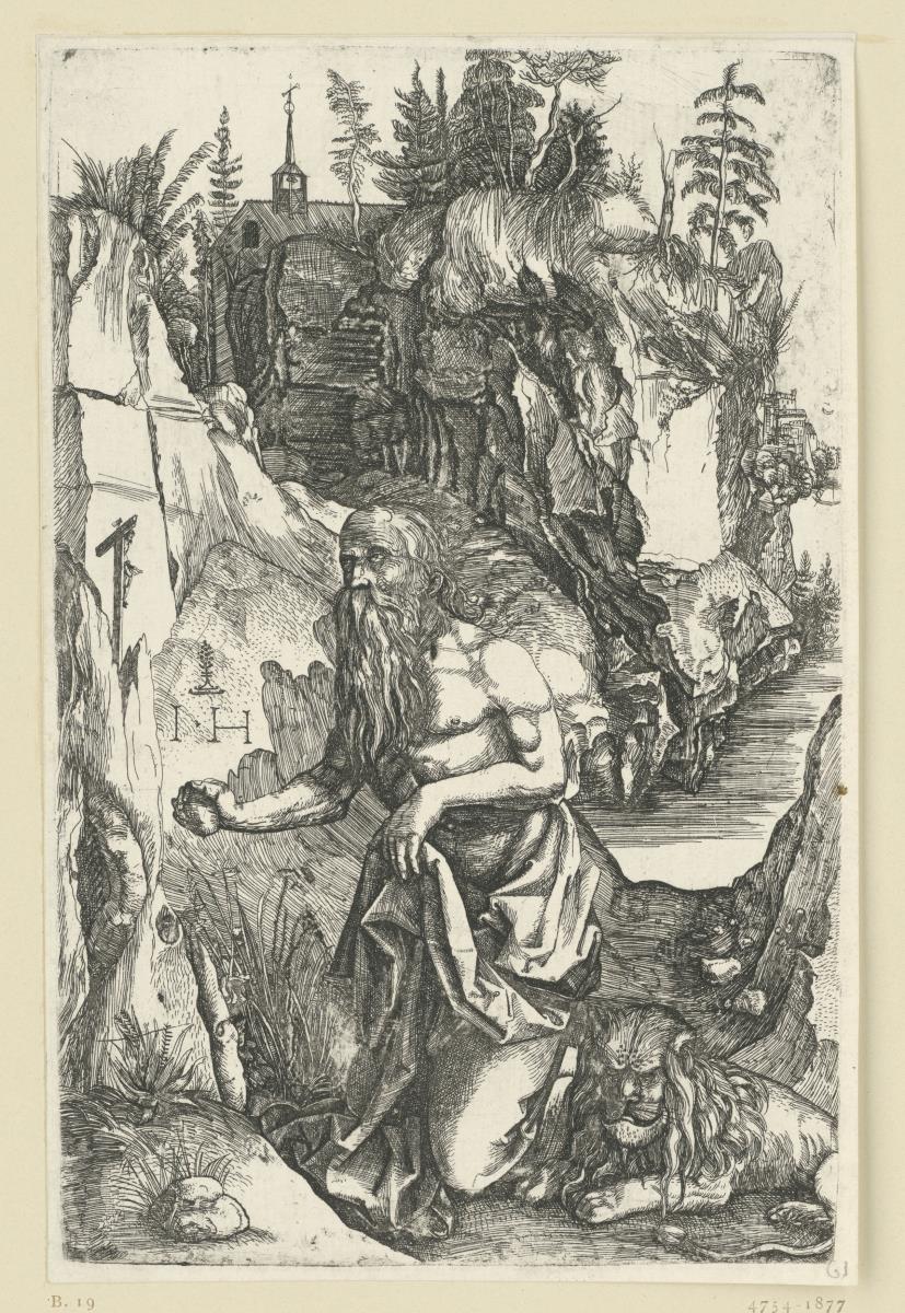 Heiliger Hieronymus büßend
