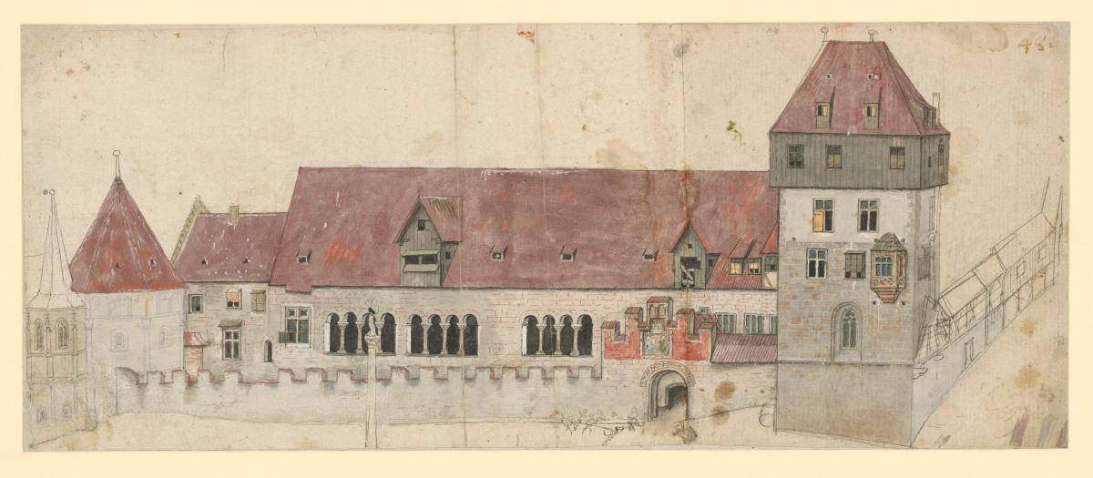 Die Kaiser- und Bischofspfalz auf dem Domberg in Bamberg