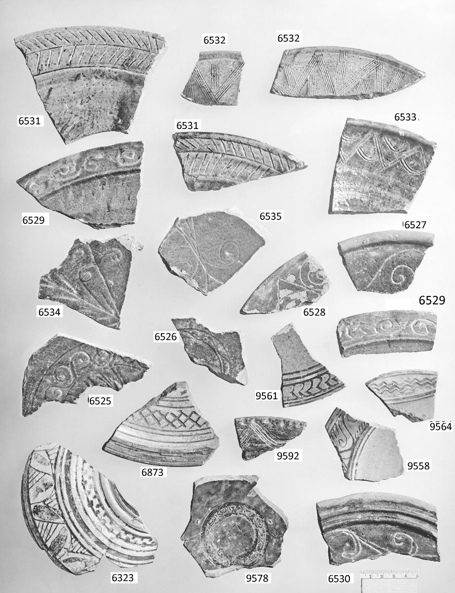 Schale oder tiefer Teller, Fragment