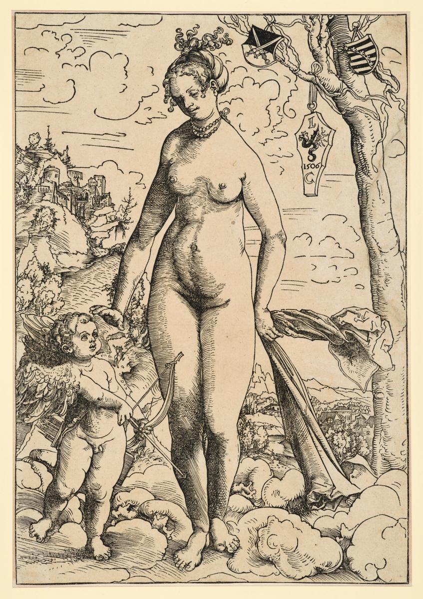 Venus und Cupido, 1. Zustand