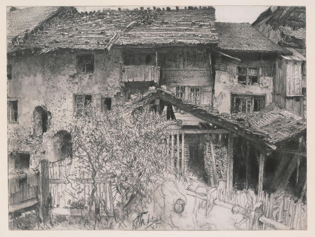 Alte Häuser in Interlaken