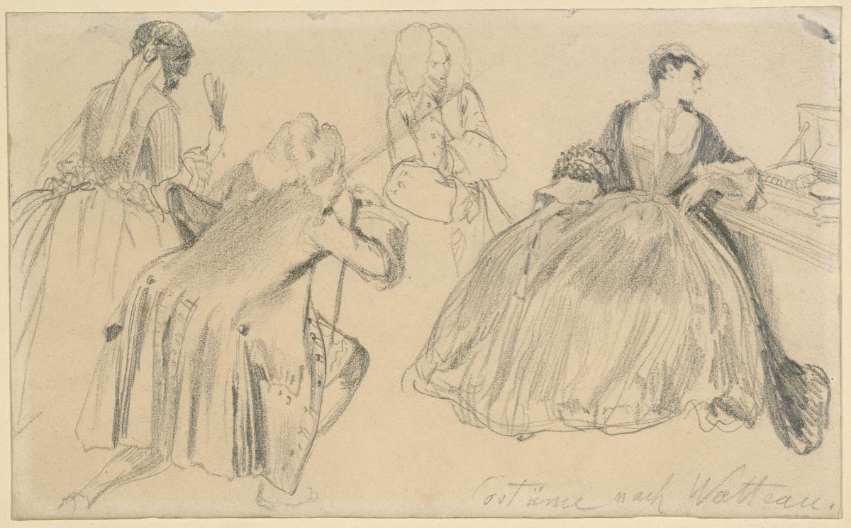 Kostüme nach Watteau