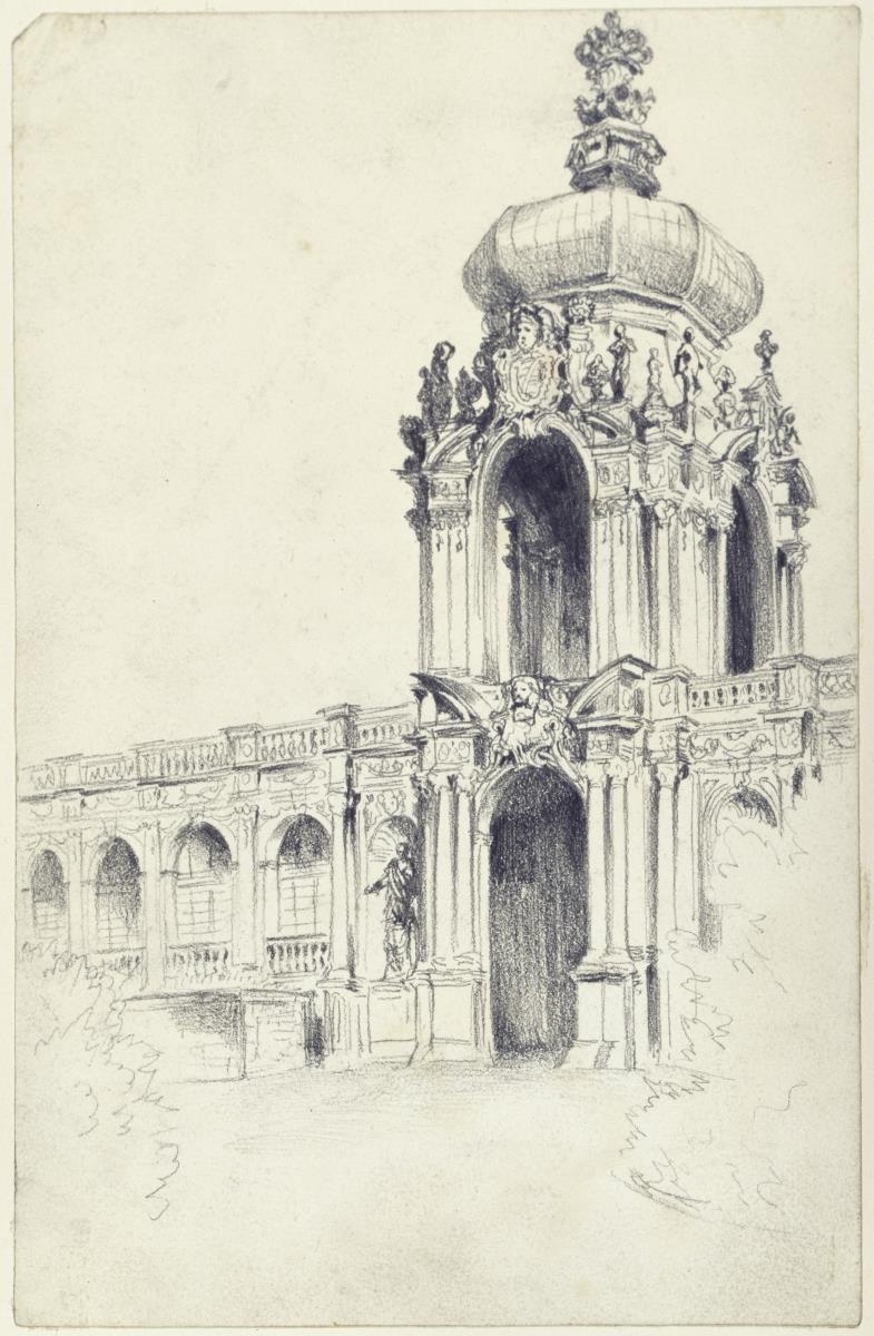 Das Kronentor des Zwingers in Dresden