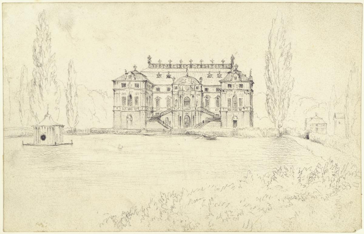 Das Palais im Großen Garten in Dresden