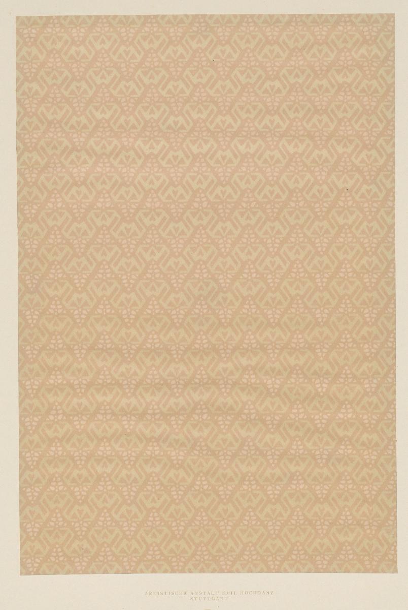 Lithografiertes Papier (Flächenmuster)