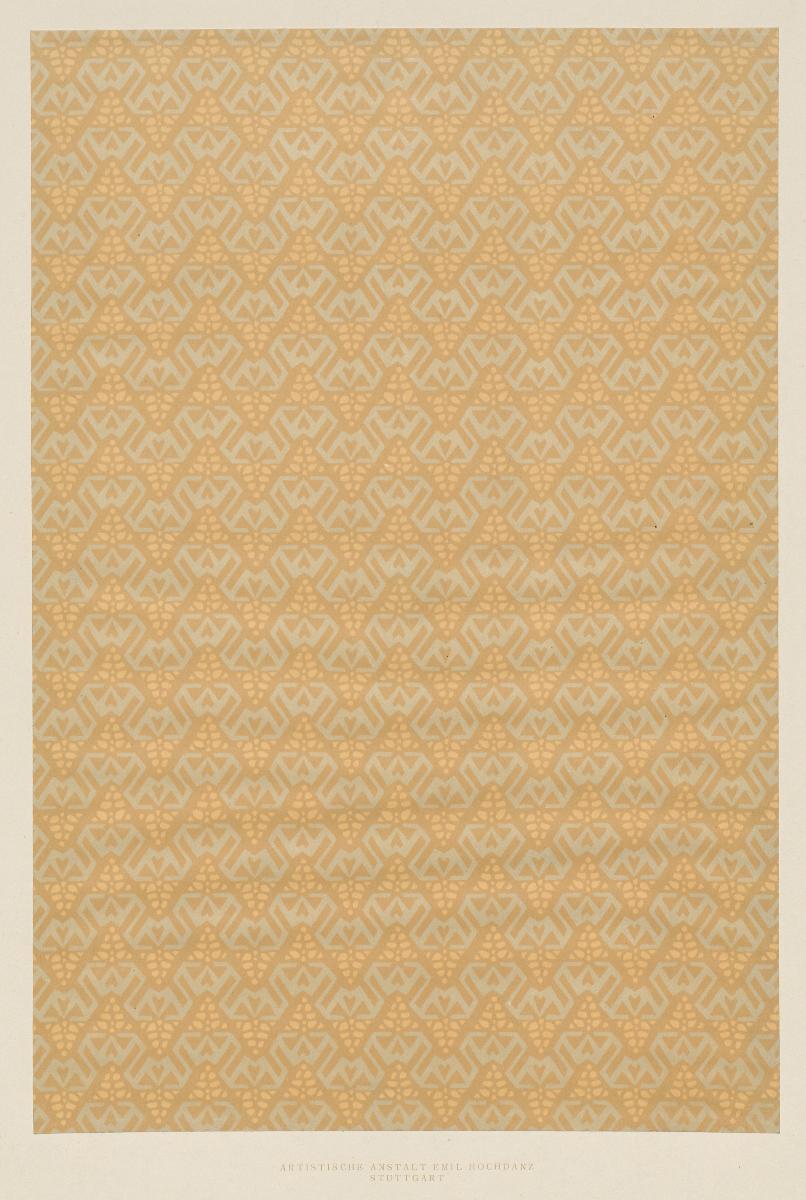 Lithografiertes Papier (Flächenmuster)