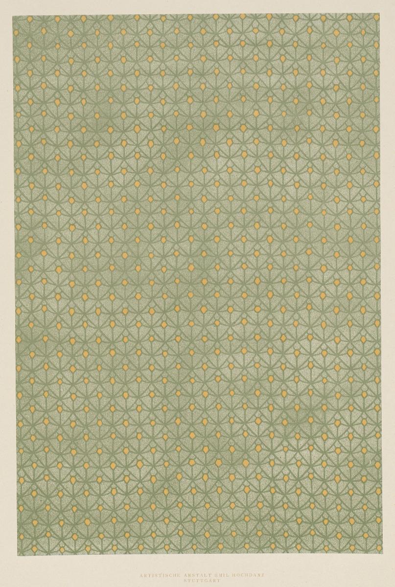 Lithografiertes Papier (Netzmuster)