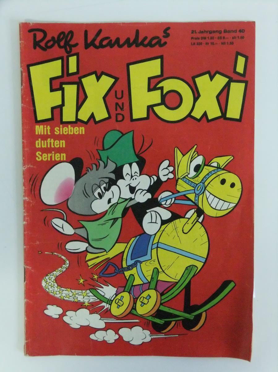 Fix und Foxi. 21. Jahrgang, Band 40
