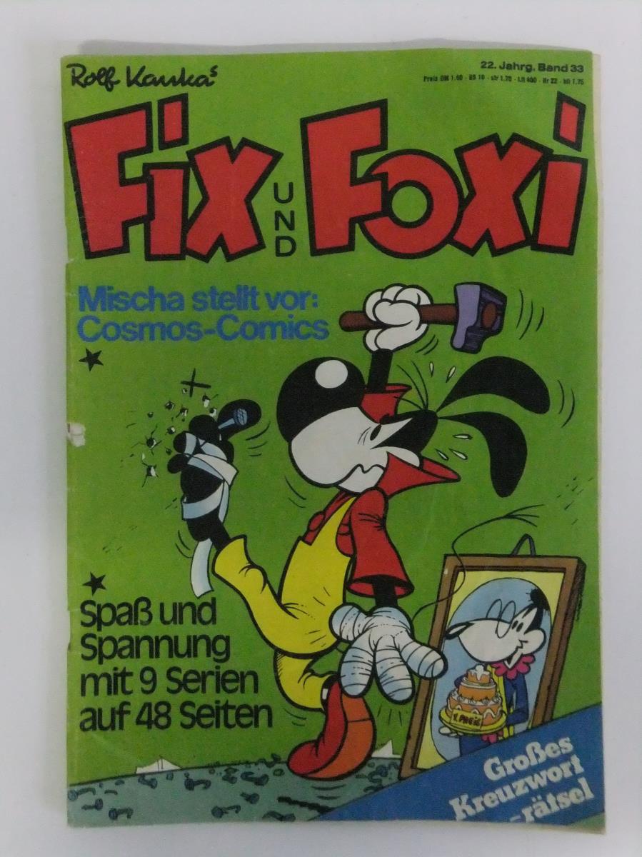Fix und Foxi. 22. Jahrgang, Band 33