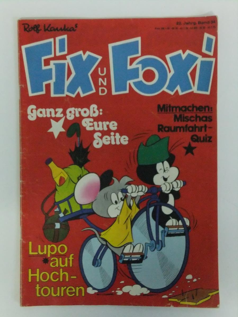 Fix und Foxi. 22. Jahrgang, Band 34
