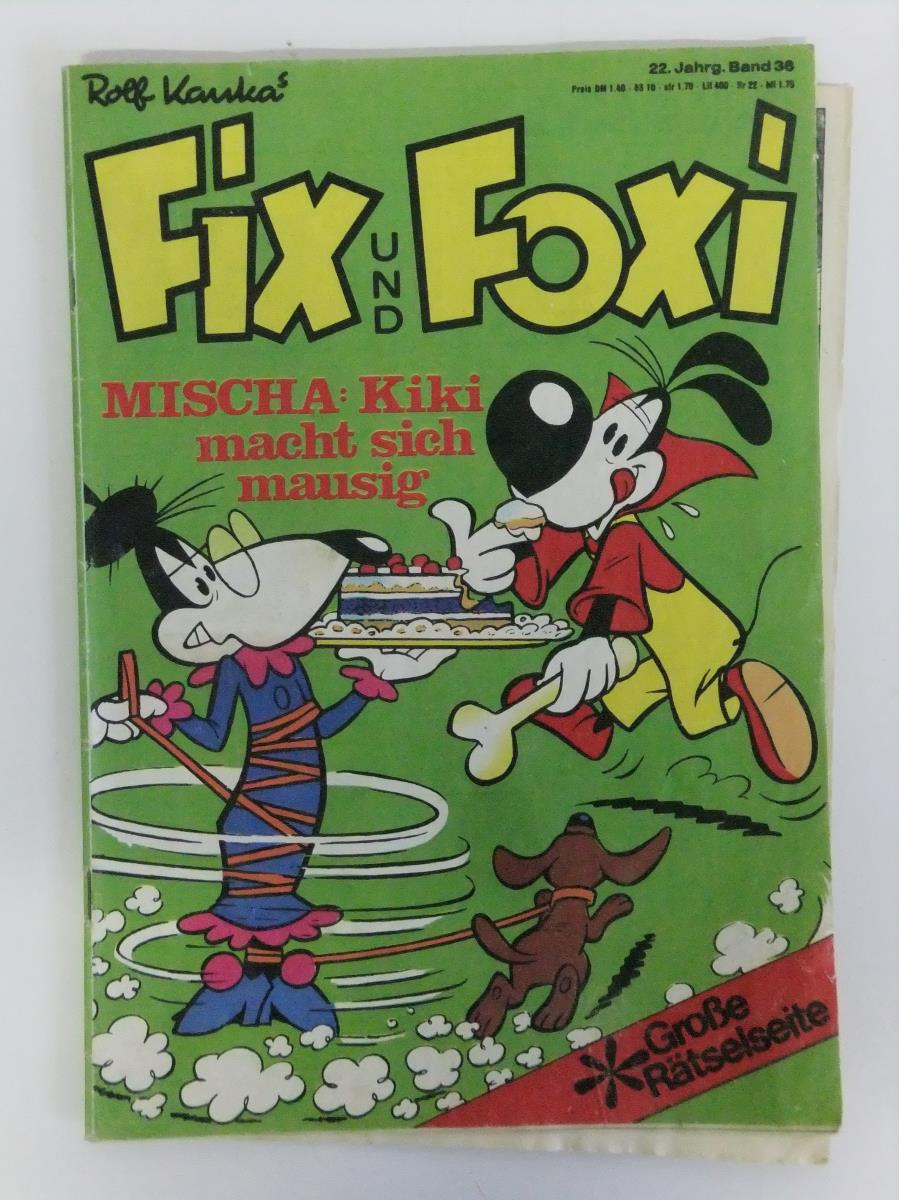 Fix und Foxi. 22. Jahrgang, Band 36