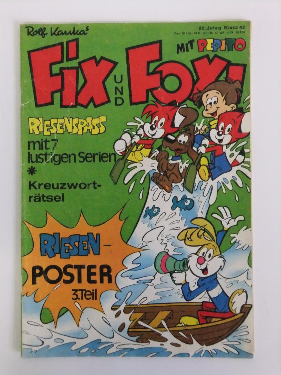 Fix und Foxi. 22. Jahrgang, Band 42