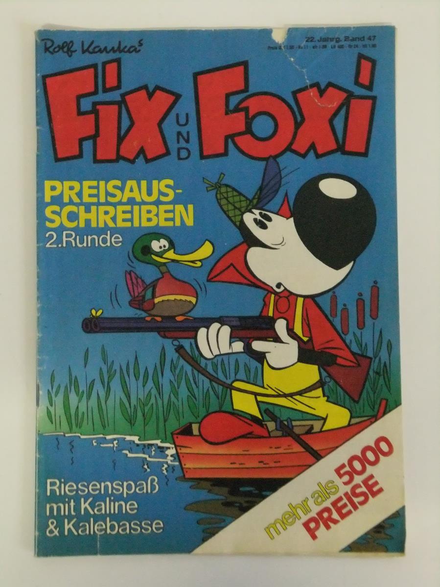Fix und Foxi. 22. Jahrgang, Band 47