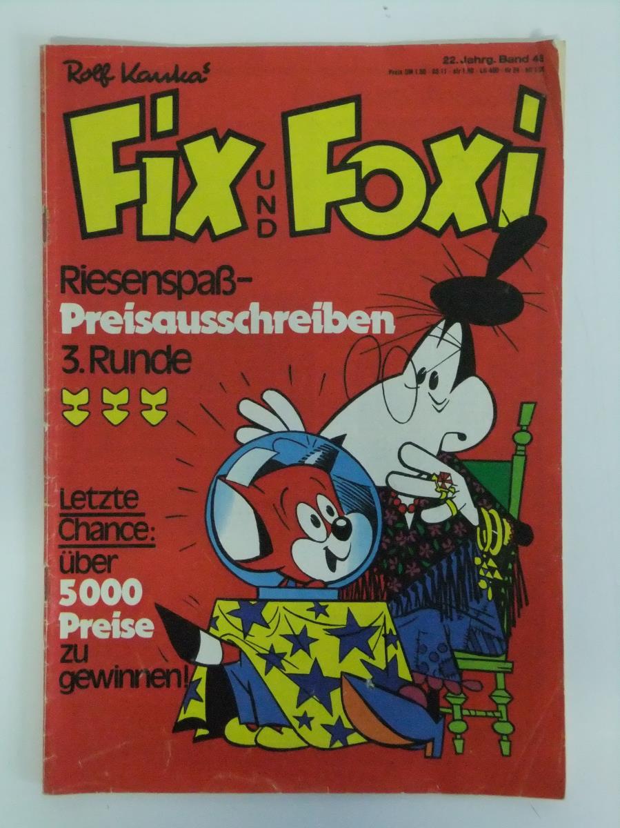 Fix und Foxi. 22. Jahrgang, Band 48