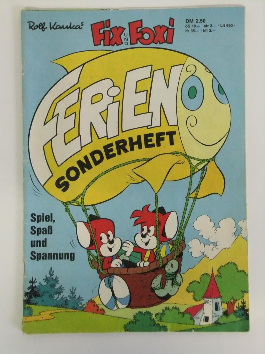 Fix und Foxi. Ferien-Sonderheft.