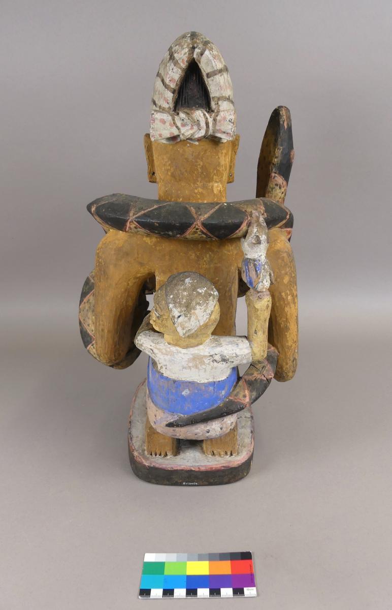 Frau mit Kind (Mami Wata ?)