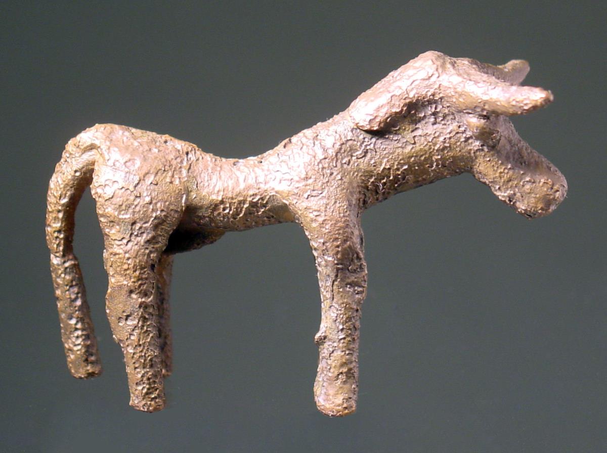 Geometrische Stierstatuette