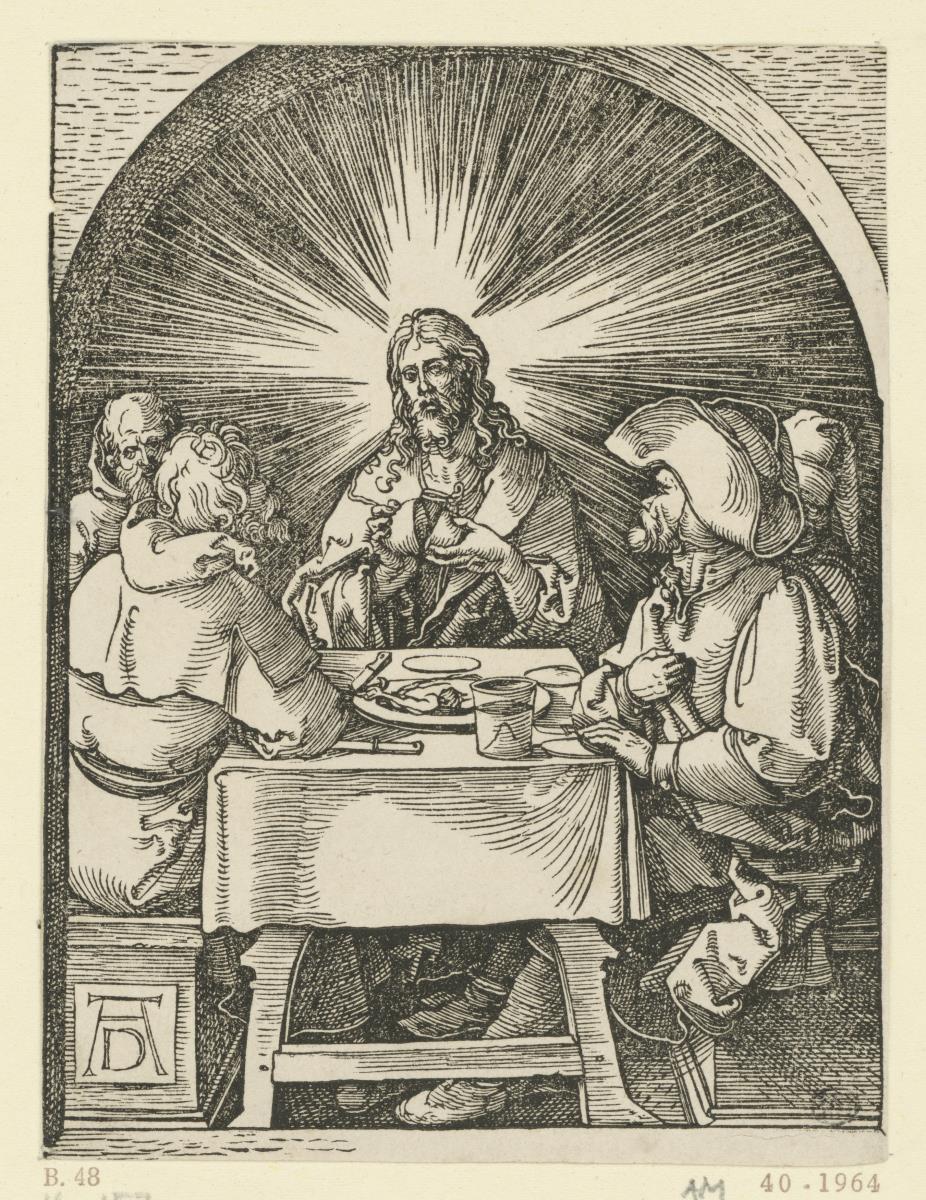 Christus in Emmaus (Kleine Passion)