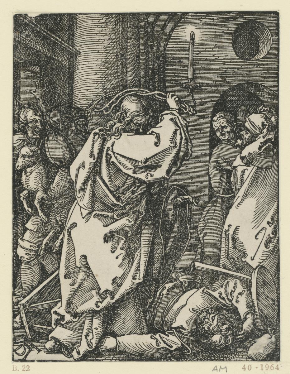 Christus vertreibt die Händler aus dem Tempel (Kleine Passion)