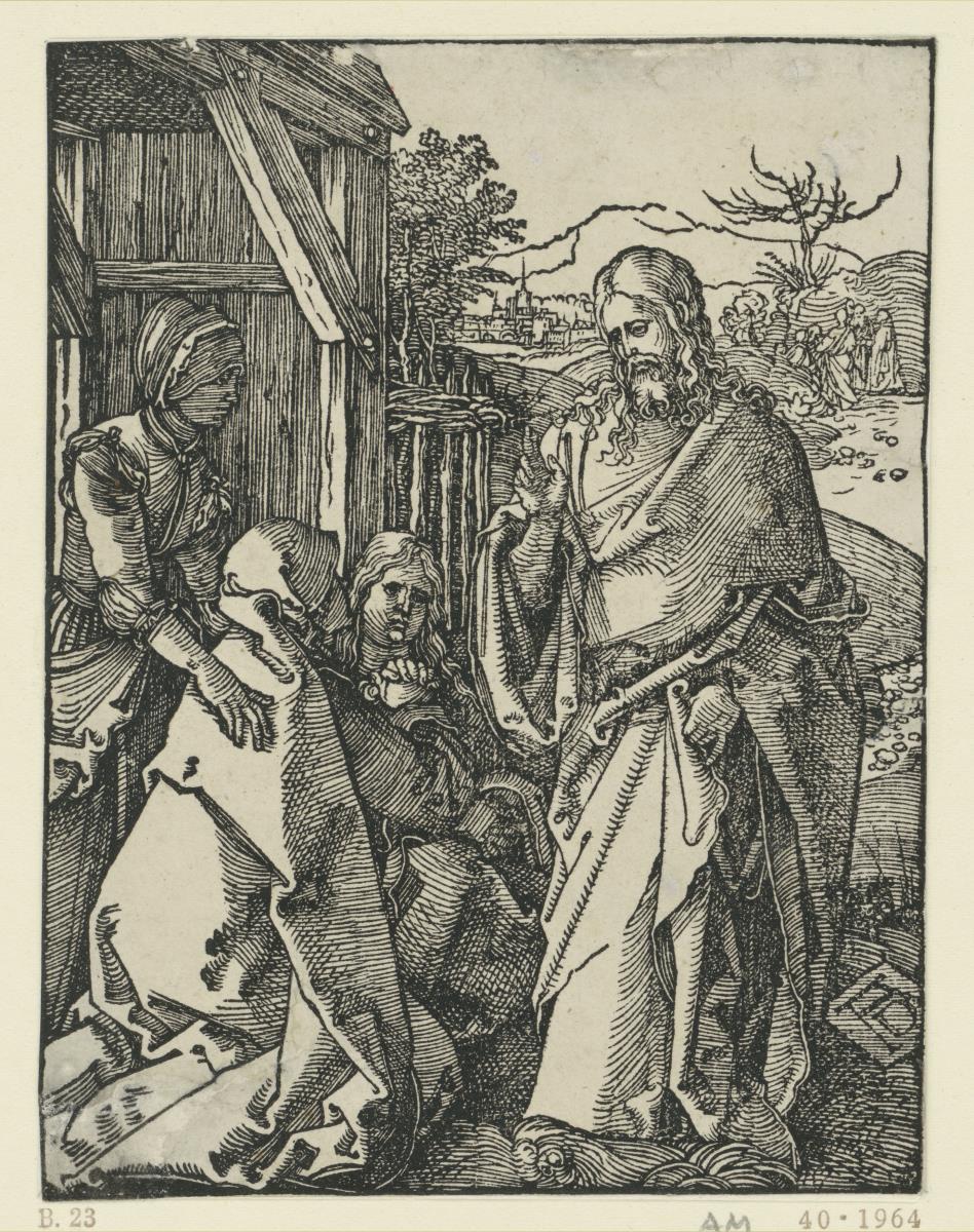 Christus nimmt Abschied von seiner Mutter (Kleine Passion)