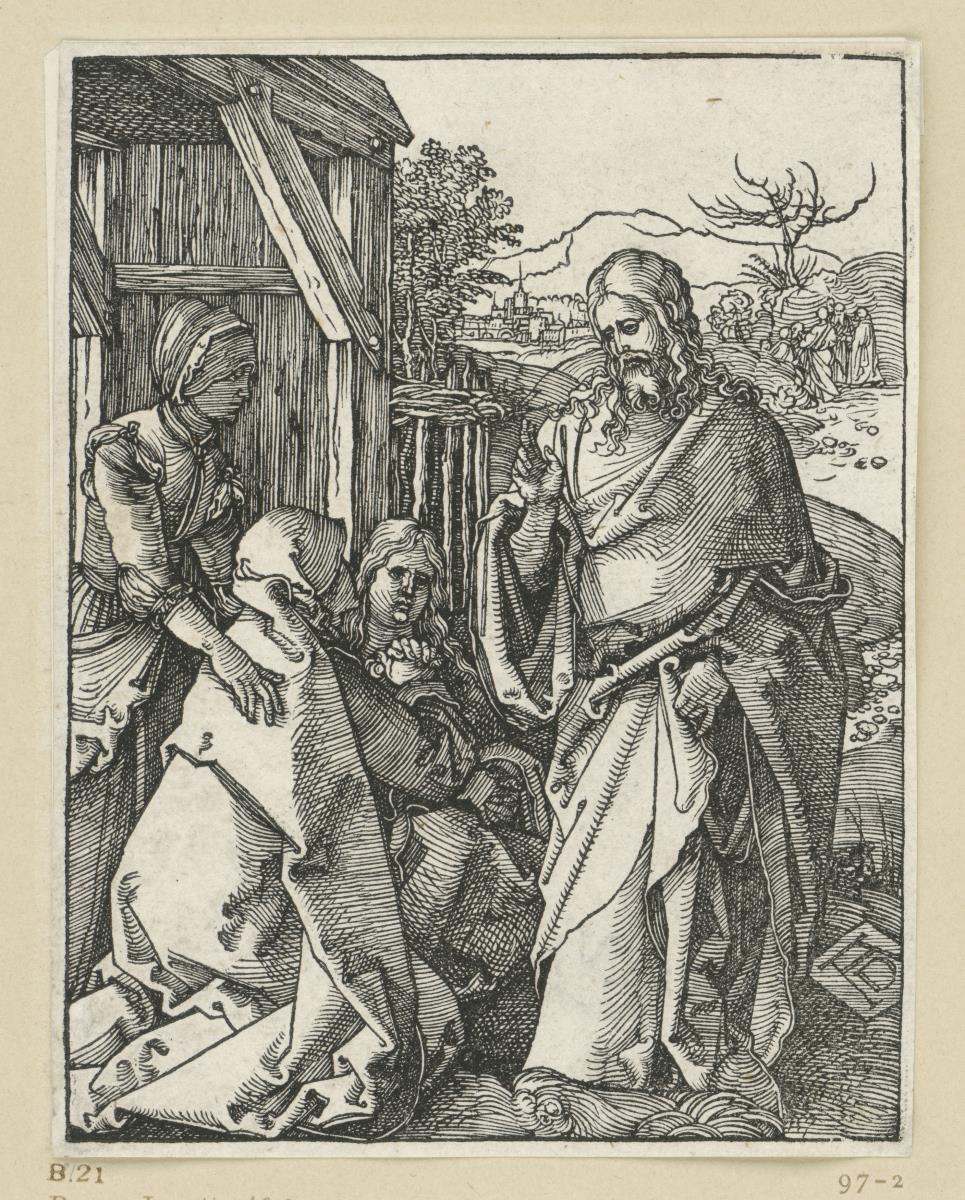 Christus nimmt Abschied von seiner Mutter (Kleine Passion)