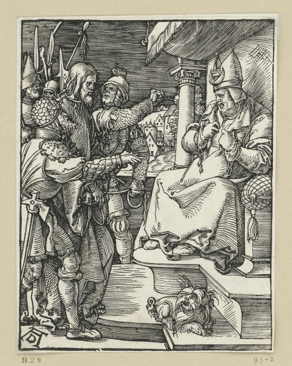 Christus vor Kaiphas (Kleine Passion)