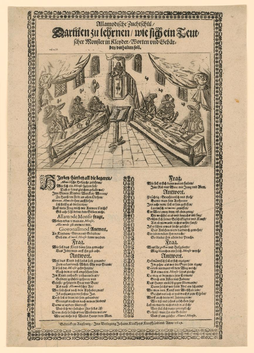 Allamodische Zuchtschul