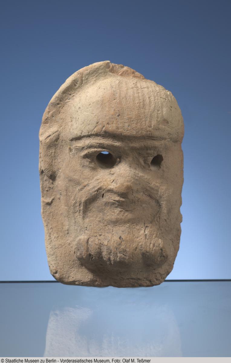Terrakotta-Maske des Dämons Humbaba