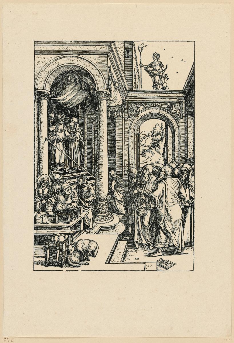 Tempelgang Mariens (Marienleben)