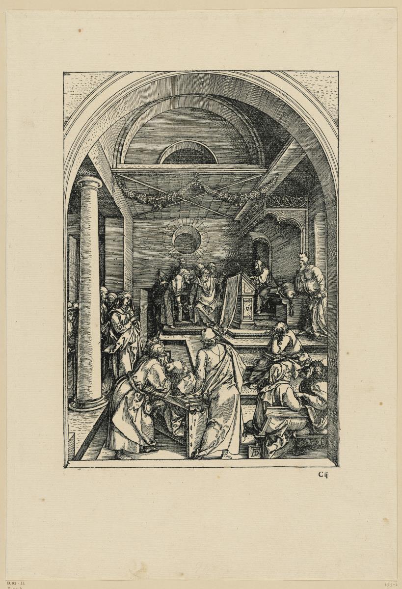Christus unter den Schriftgelehrten (Marienleben)