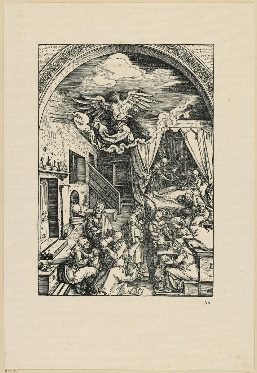 Die Geburt der Maria (Marienleben)