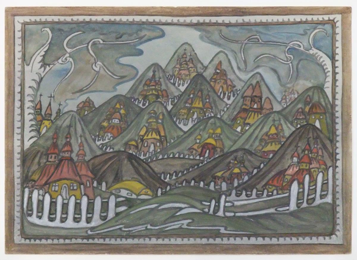 Städte in den Bergen