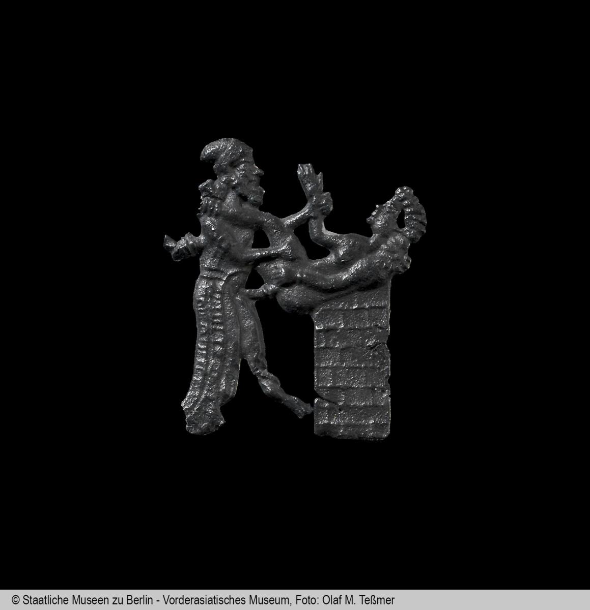 Relief mit erotischer Darstellung