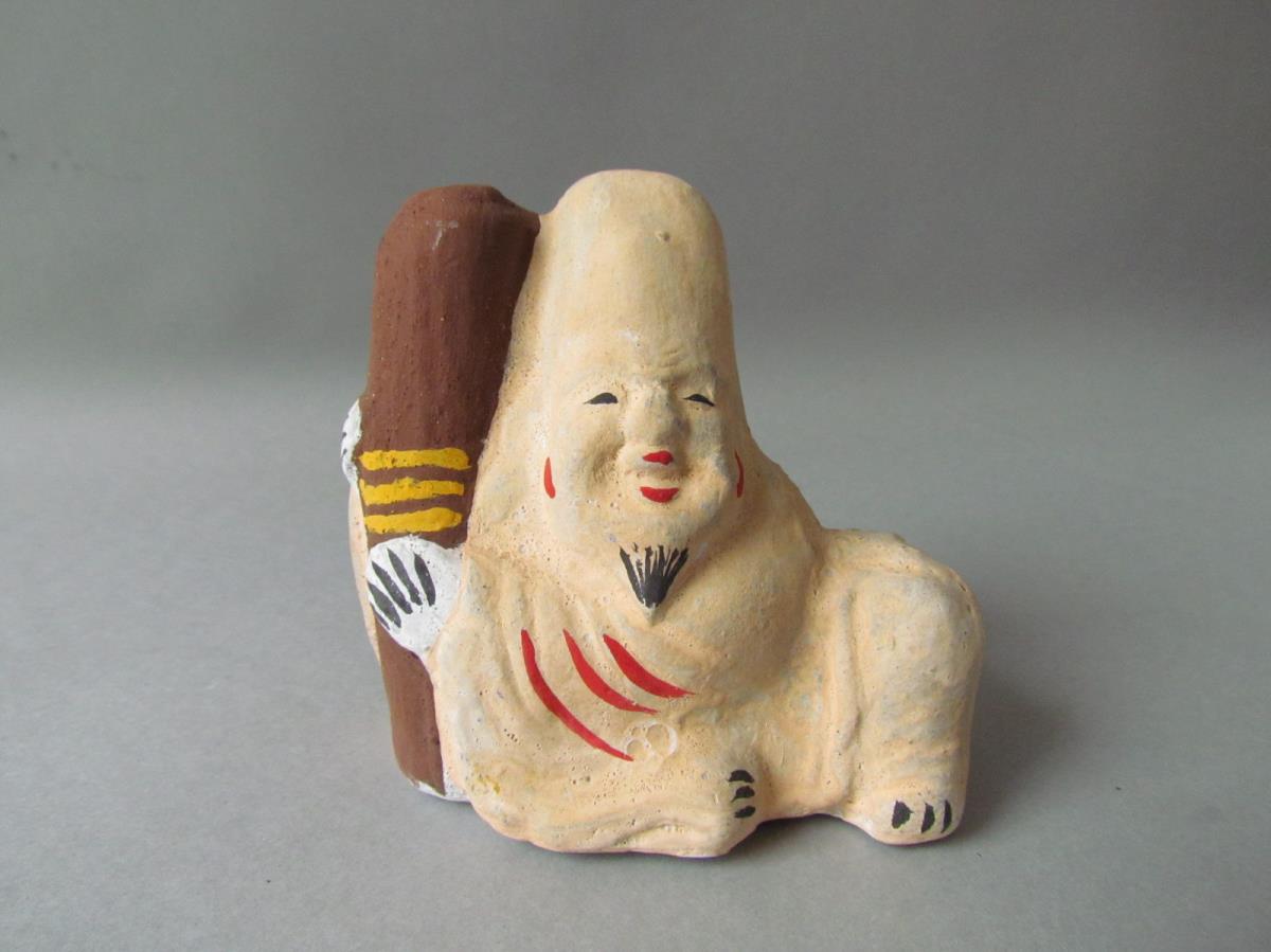 Sitzender Glücksgott Fukurokuju 福禄寿