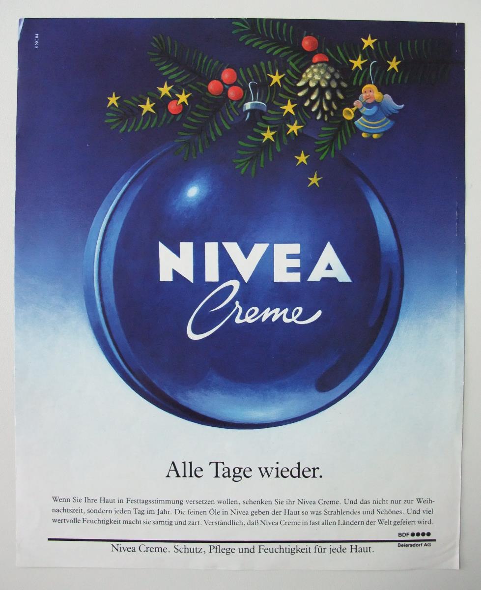 Nivea-Creme "Alle Tage wieder."