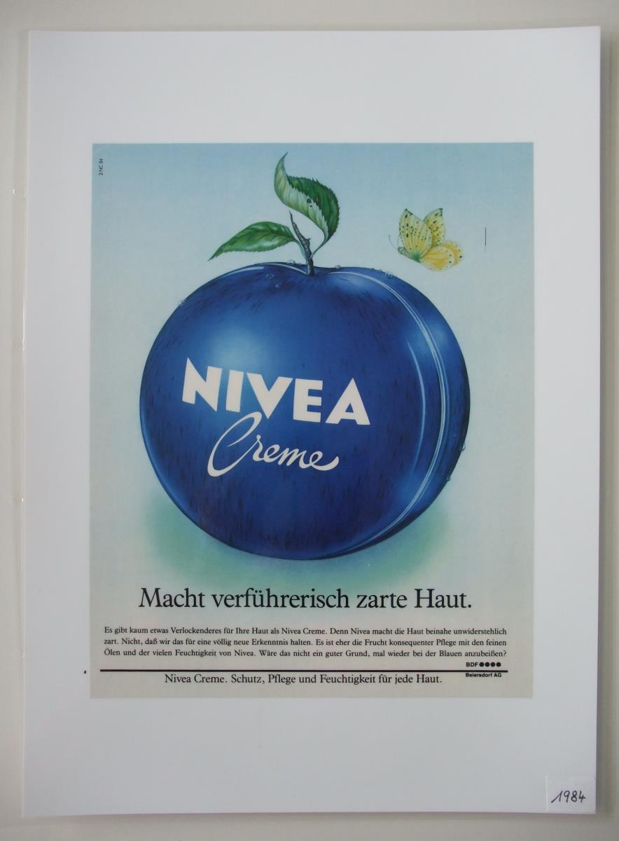 Nivea-Creme "Macht verführerisch zarte Haut."