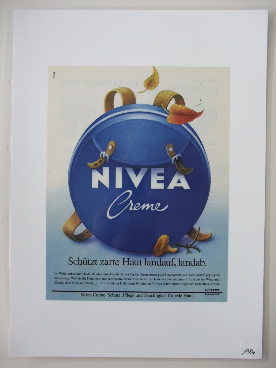 Nivea-Creme "Schützt zarte Haut landauf, landab."