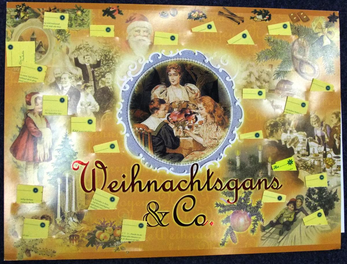 Weihnachtsgans & Co., Ein kulinarischer Adventskalender mit Texten von Burghard Bartos