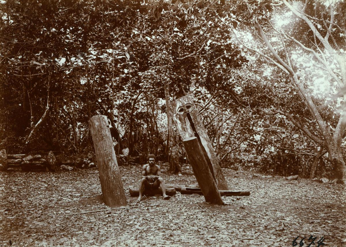 "Tanzplatz. Ost-Malekula."