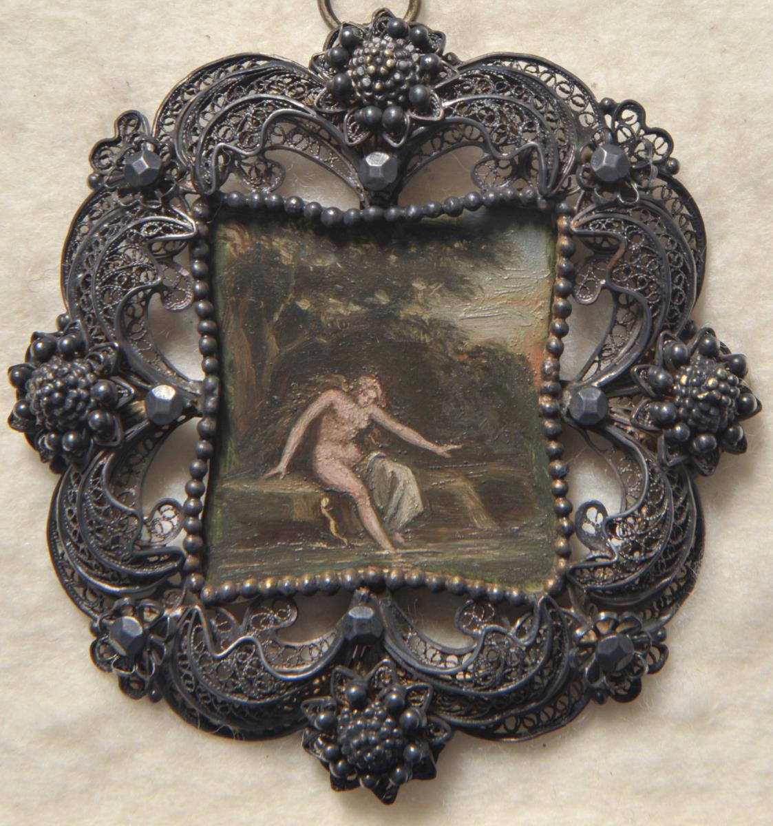 Waldfee. Miniatur aus der Sammlung Loewe