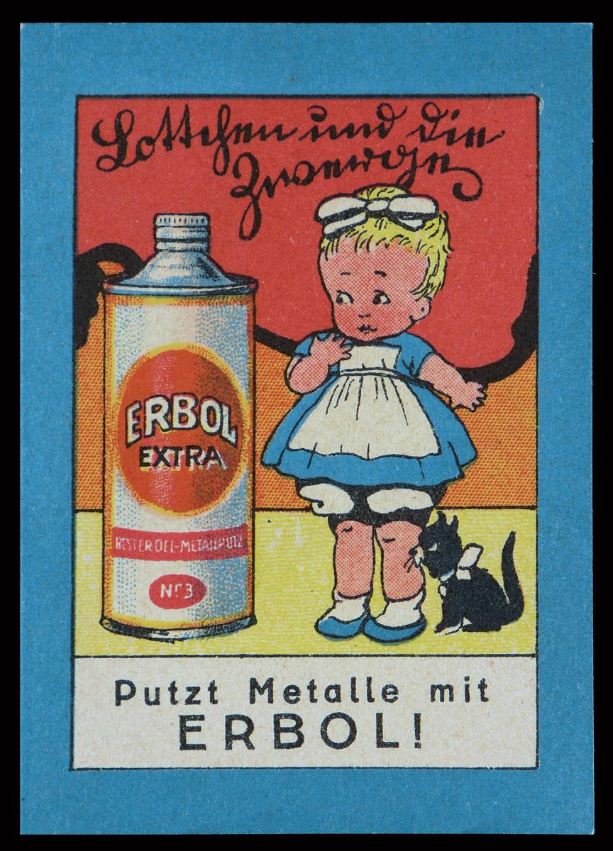 Lottchen und die Zwerge. Putzt Metalle mit Erbol.