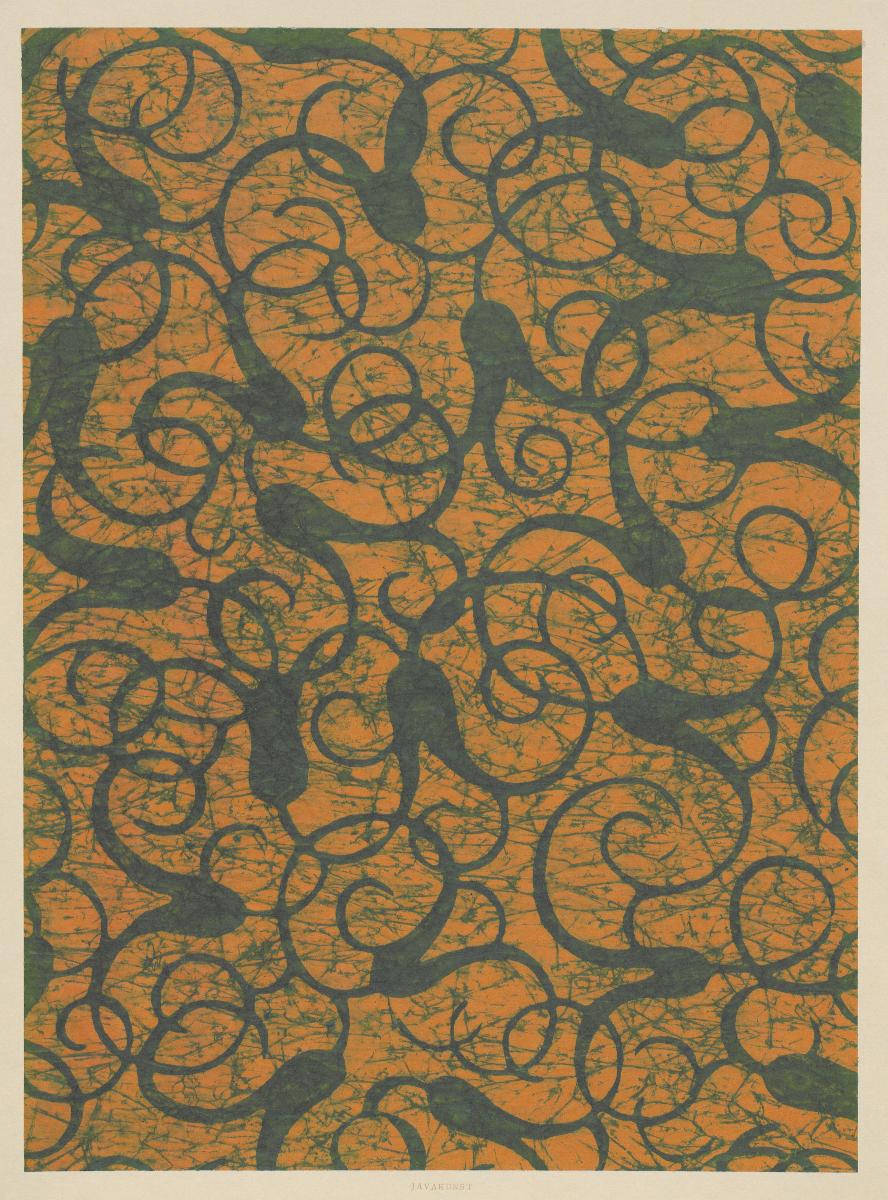 Javakunst-Papier (Wachsbatikpapier)