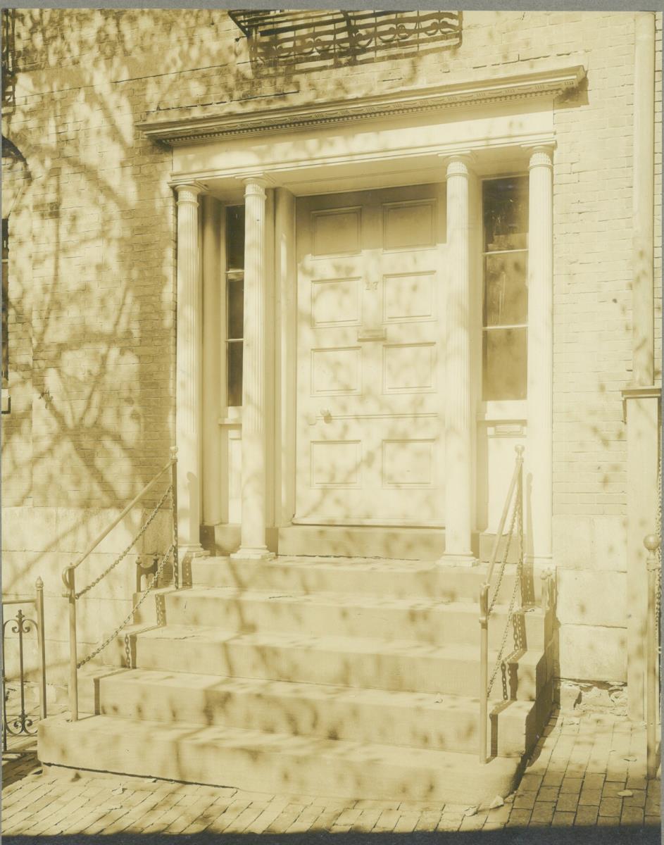 Boston, 14, Chestnut Street, Hauseingang