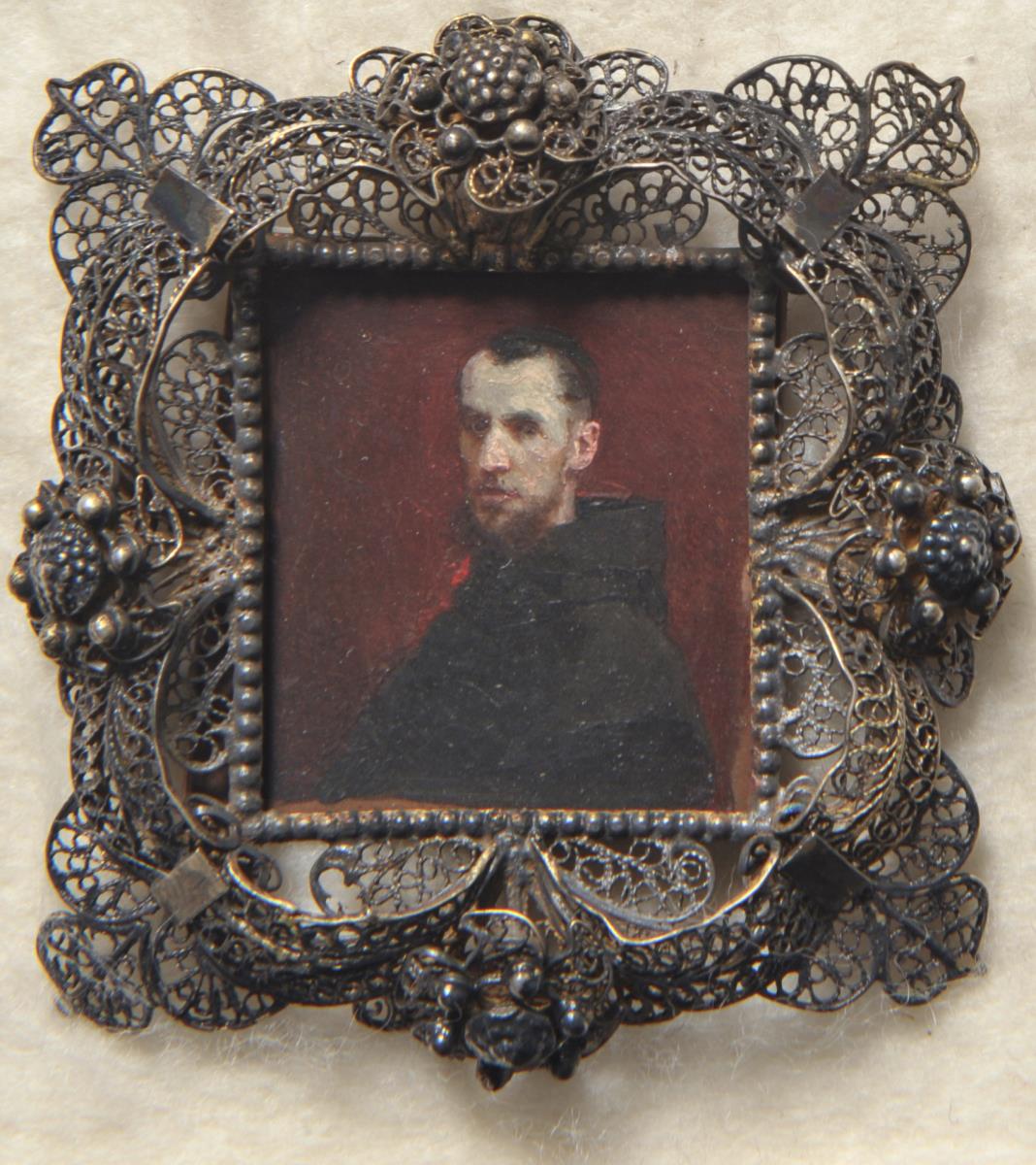 Ekkehard. Miniatur aus der Sammlung Loewe