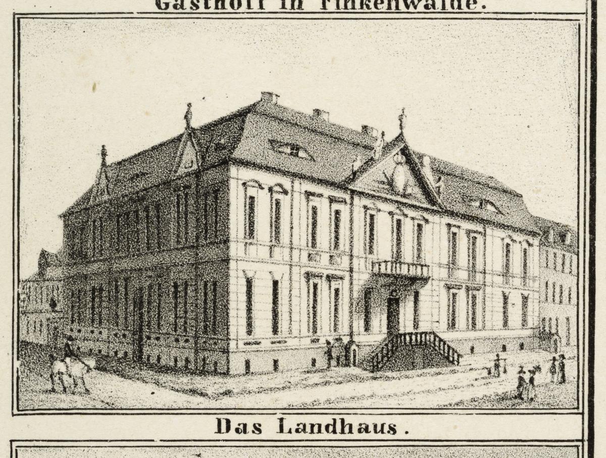 Ansicht von Stettin