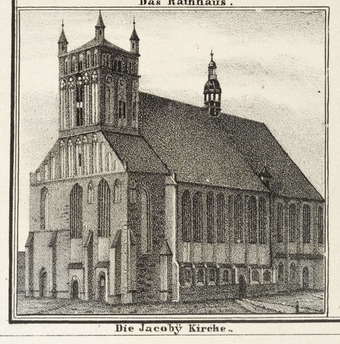 Ansicht von Stettin