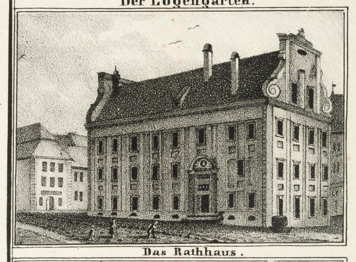 Ansicht von Stettin